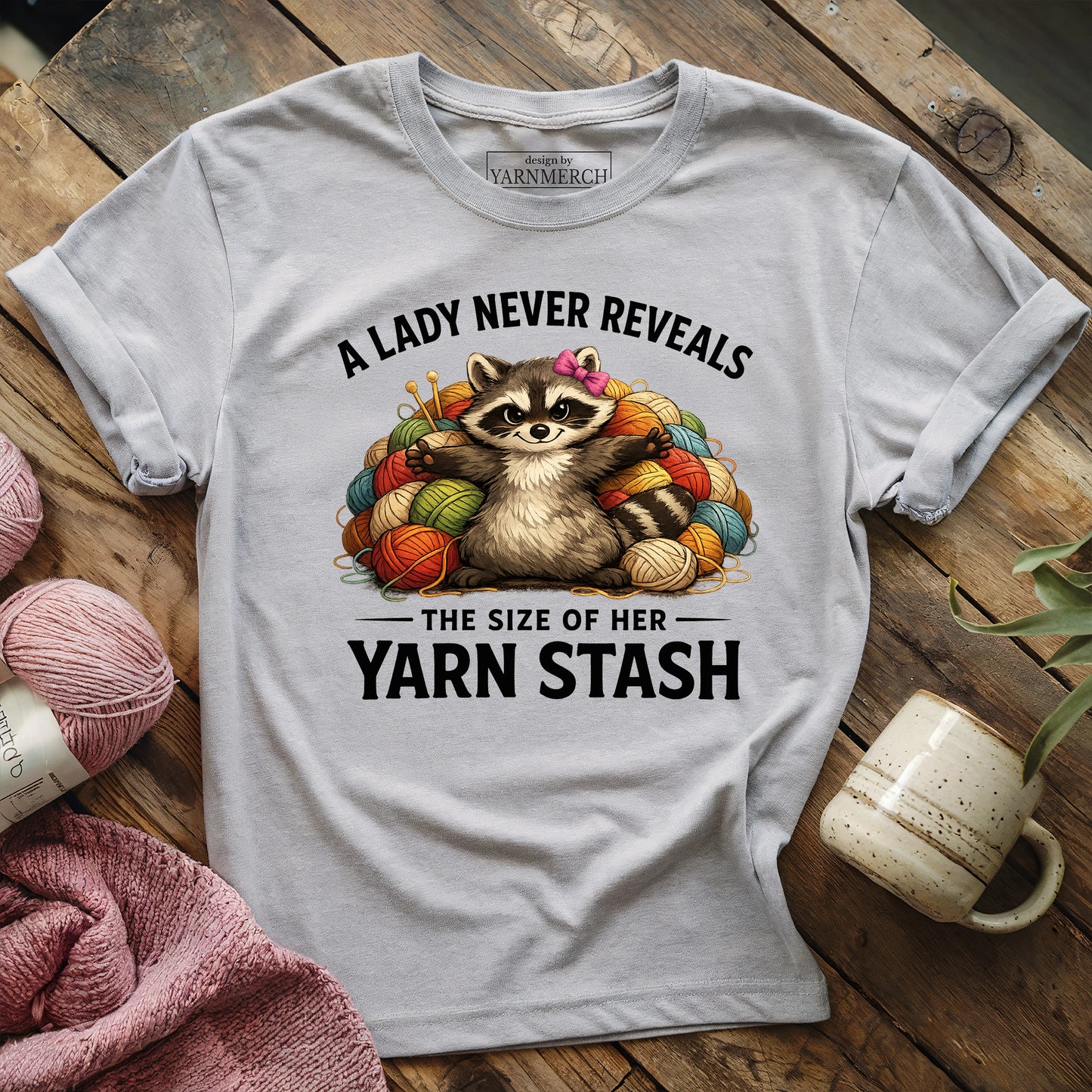 Secret Yarn Stash T-shirt