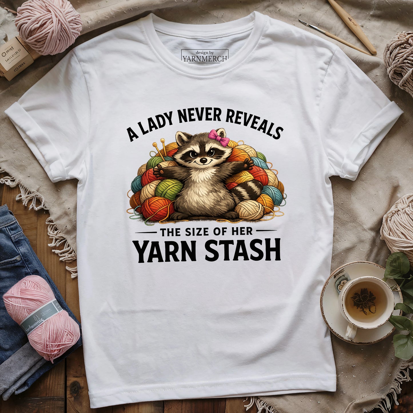 Secret Yarn Stash T-shirt