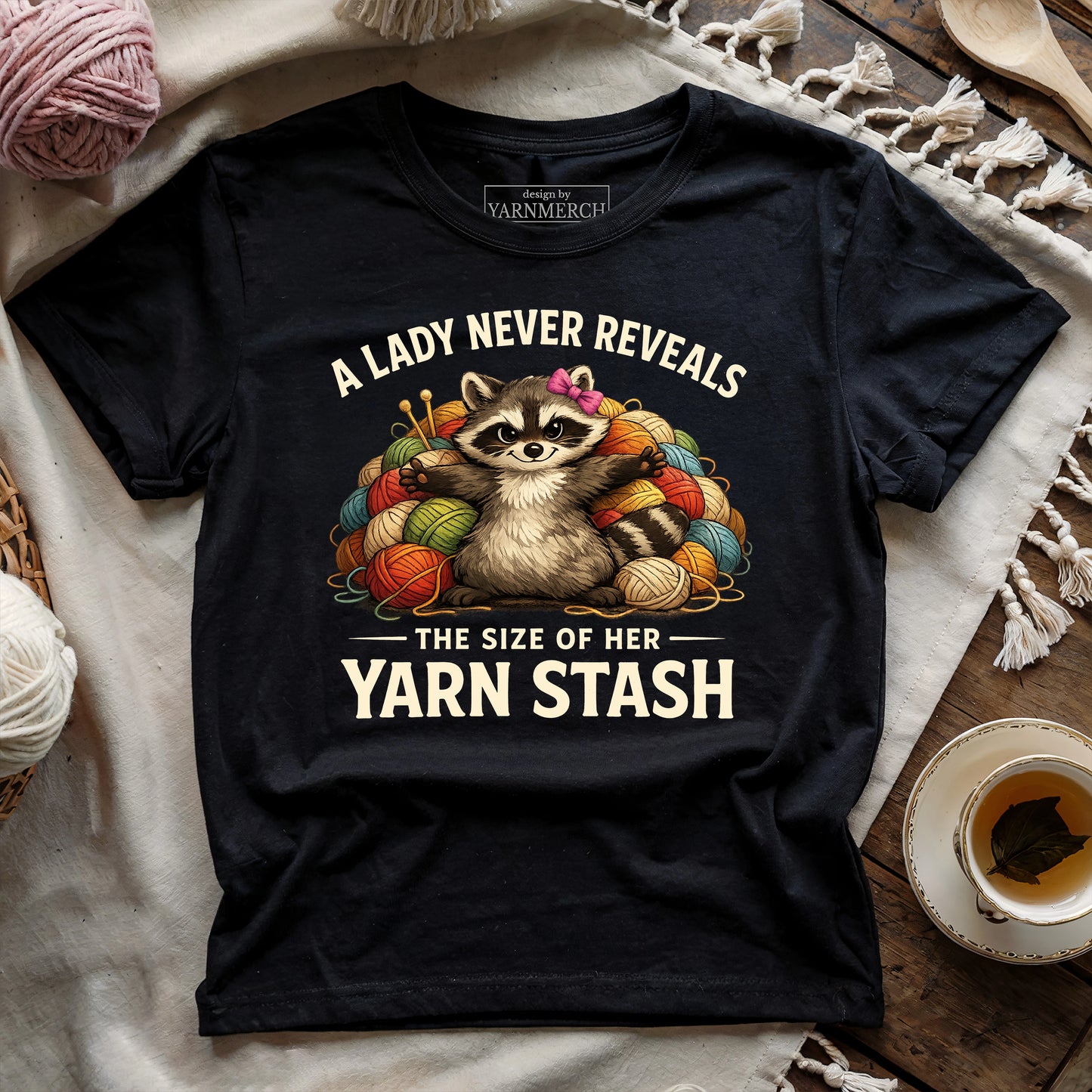 Secret Yarn Stash T-shirt