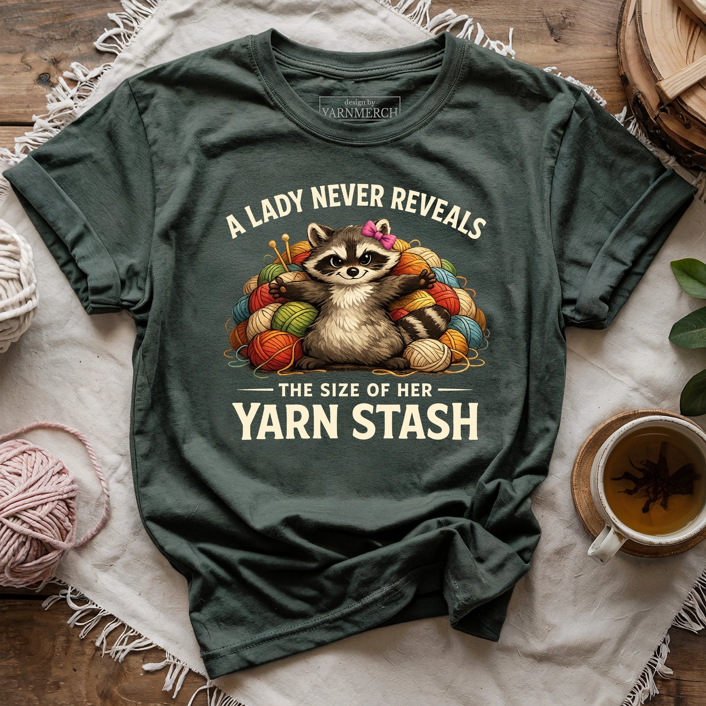 Secret Yarn Stash T-shirt