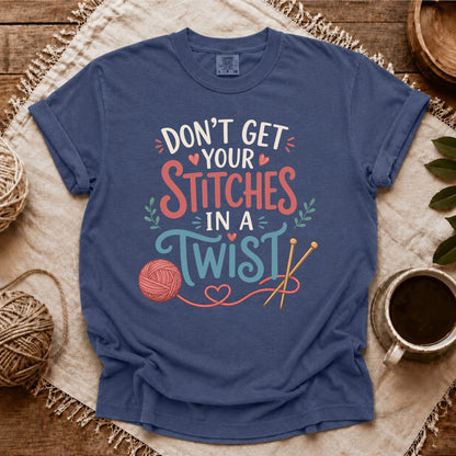 Comfort Colors Stitches in a Twist T-shirt