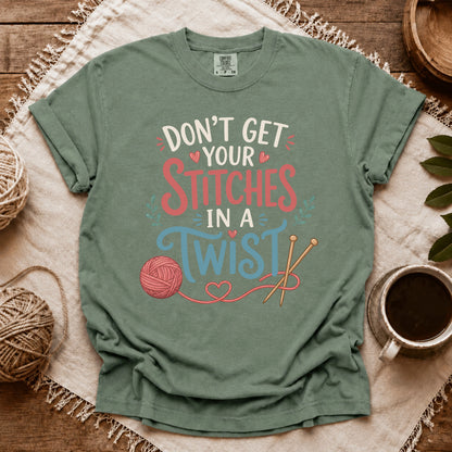 Comfort Colors Stitches in a Twist T-shirt