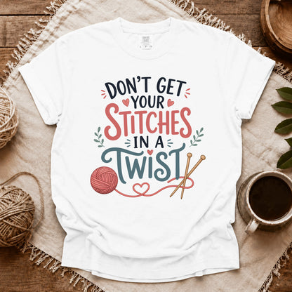 Comfort Colors Stitches in a Twist T-shirt