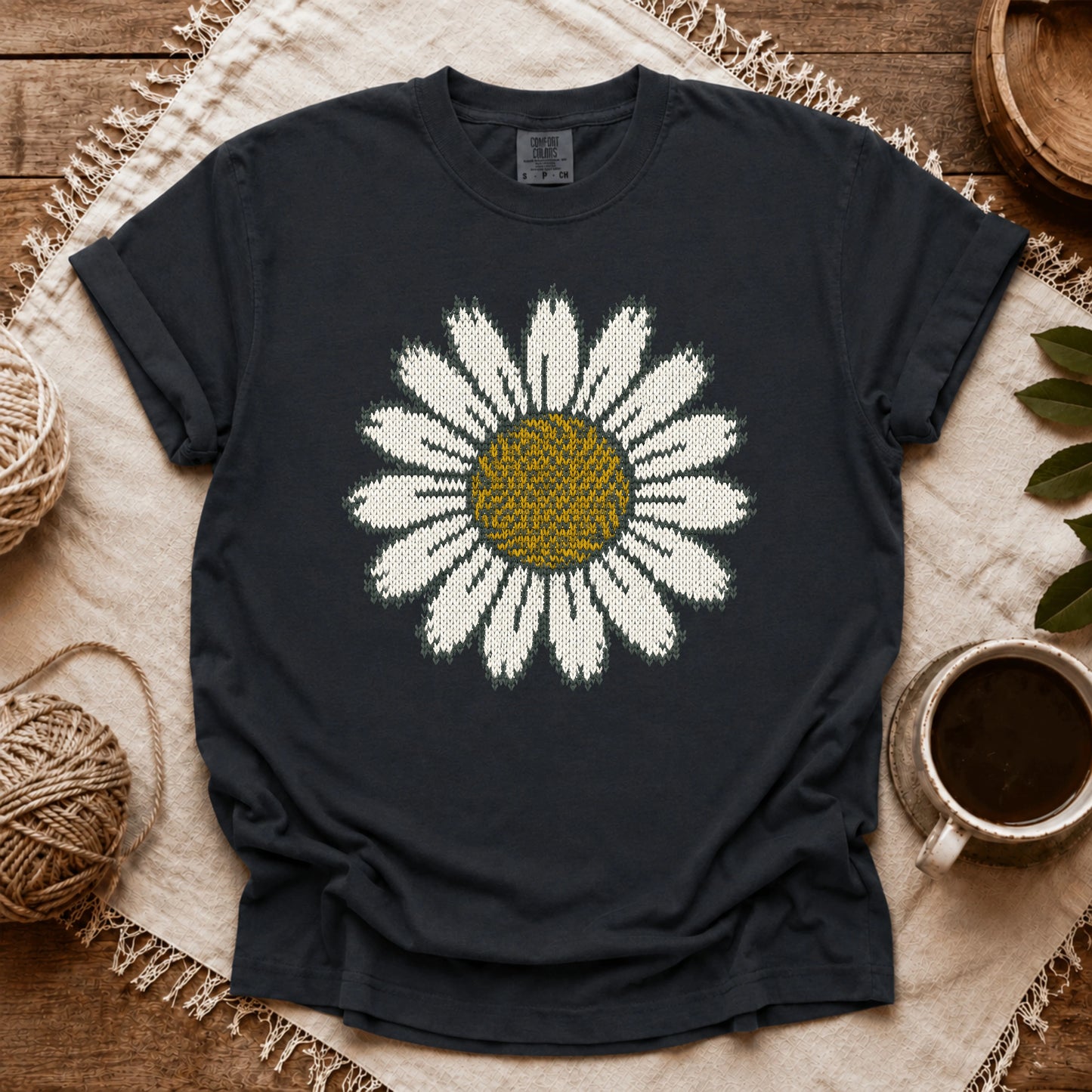 Comfort Colors Daisy Pattern T-shirt