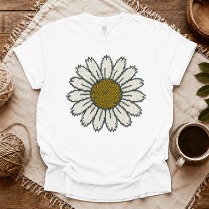 Comfort Colors Daisy Pattern T-shirt