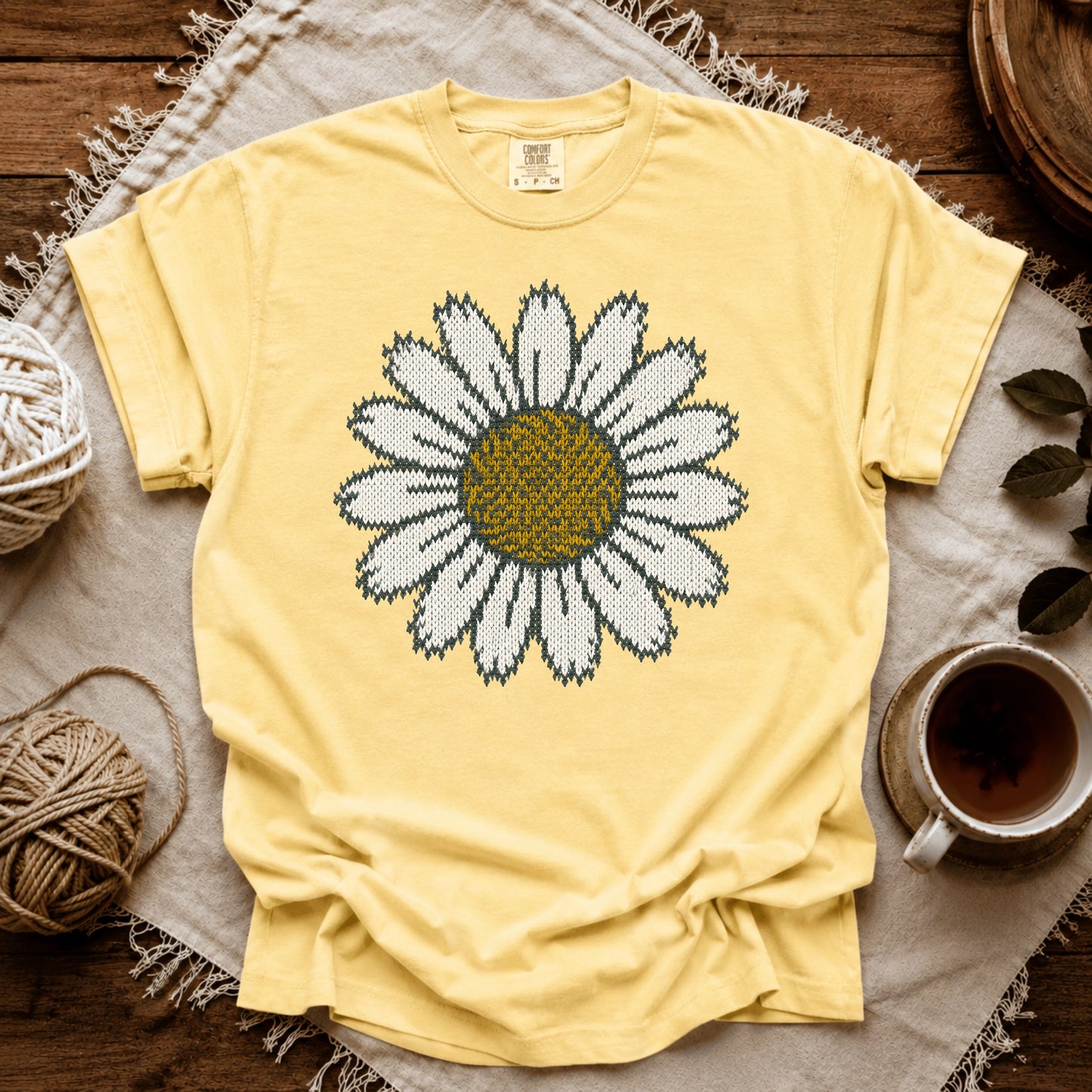 Comfort Colors Daisy Pattern T-shirt