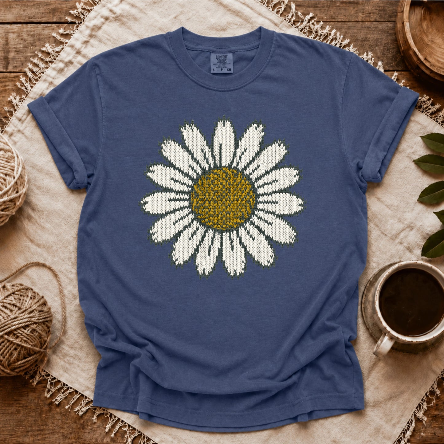 Comfort Colors Daisy Pattern T-shirt