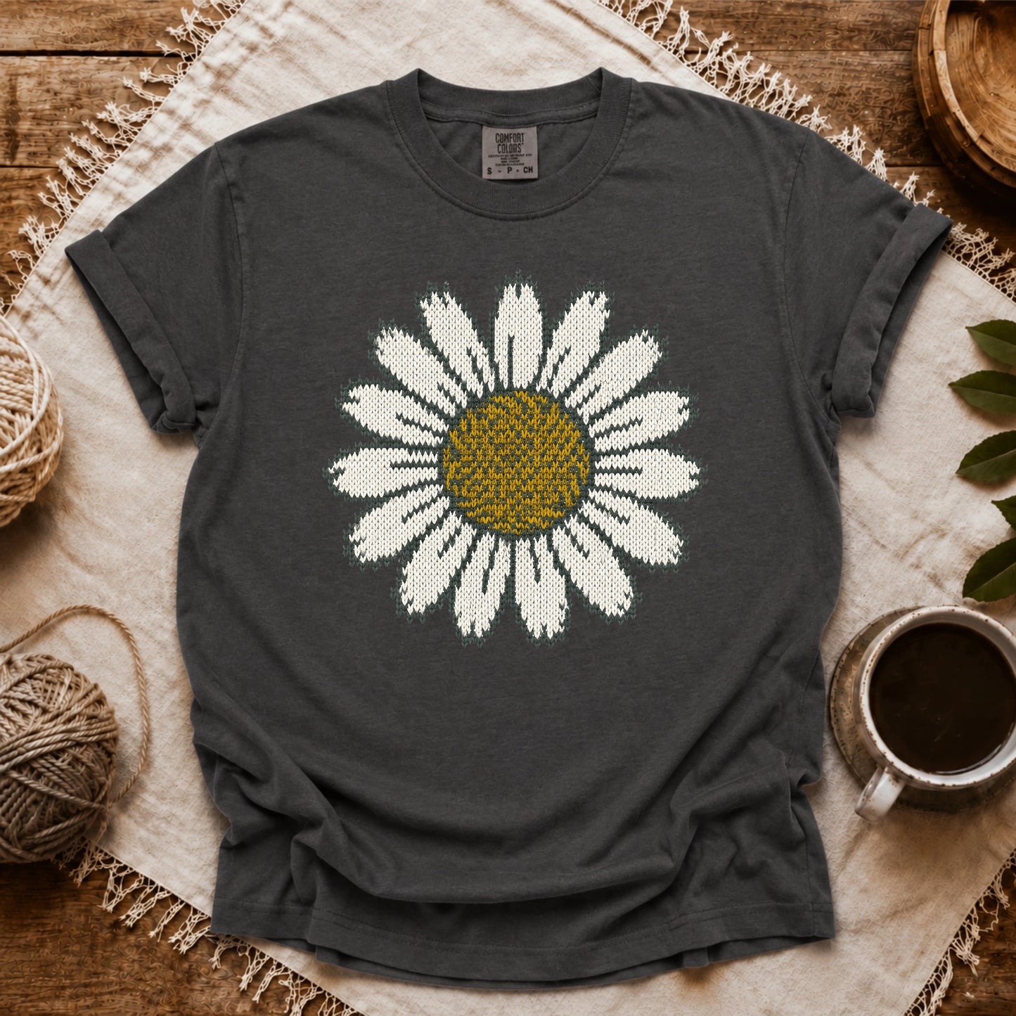 Comfort Colors Daisy Pattern T-shirt