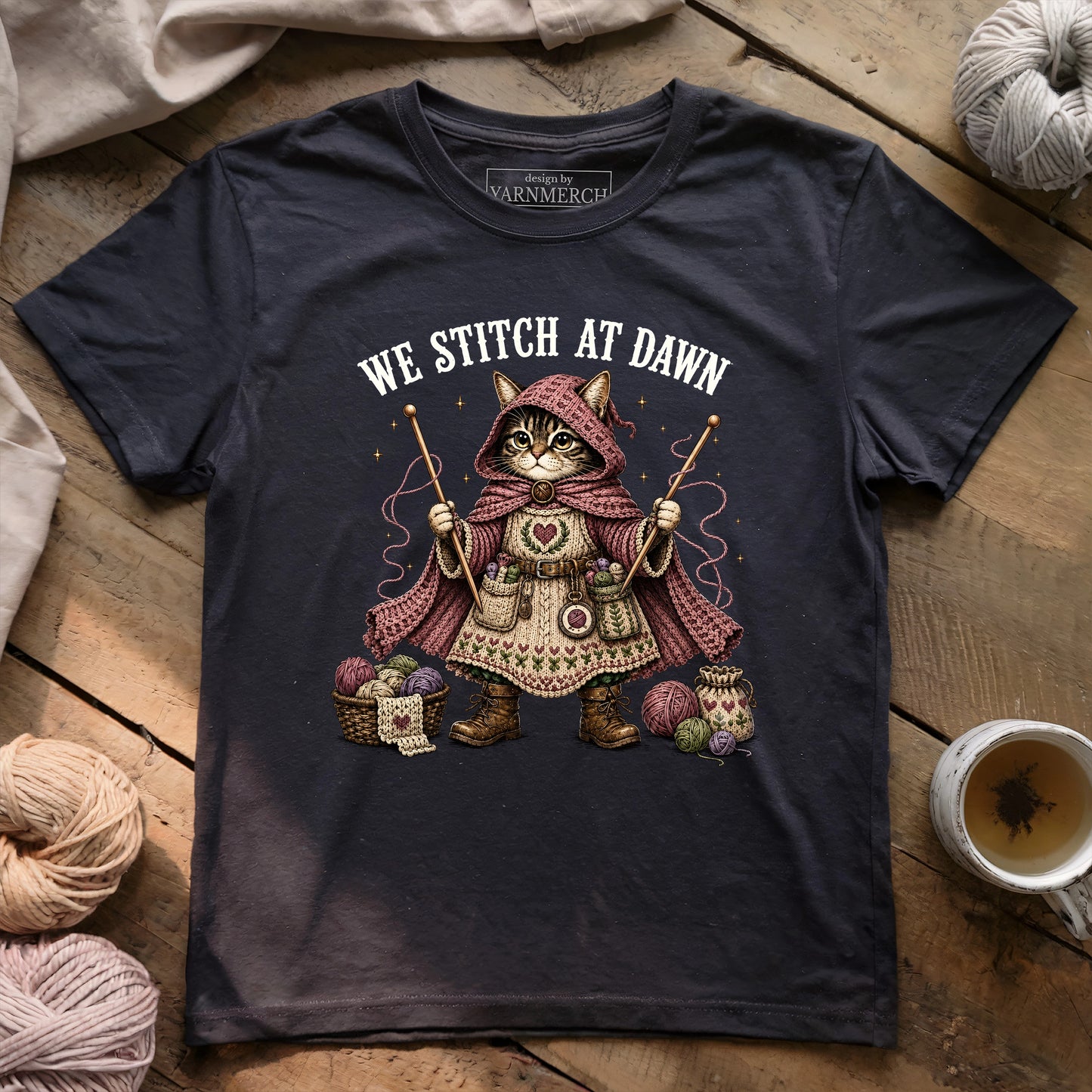 We Stitch At Dawn T-shirt