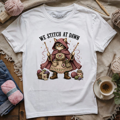 We Stitch At Dawn T-shirt