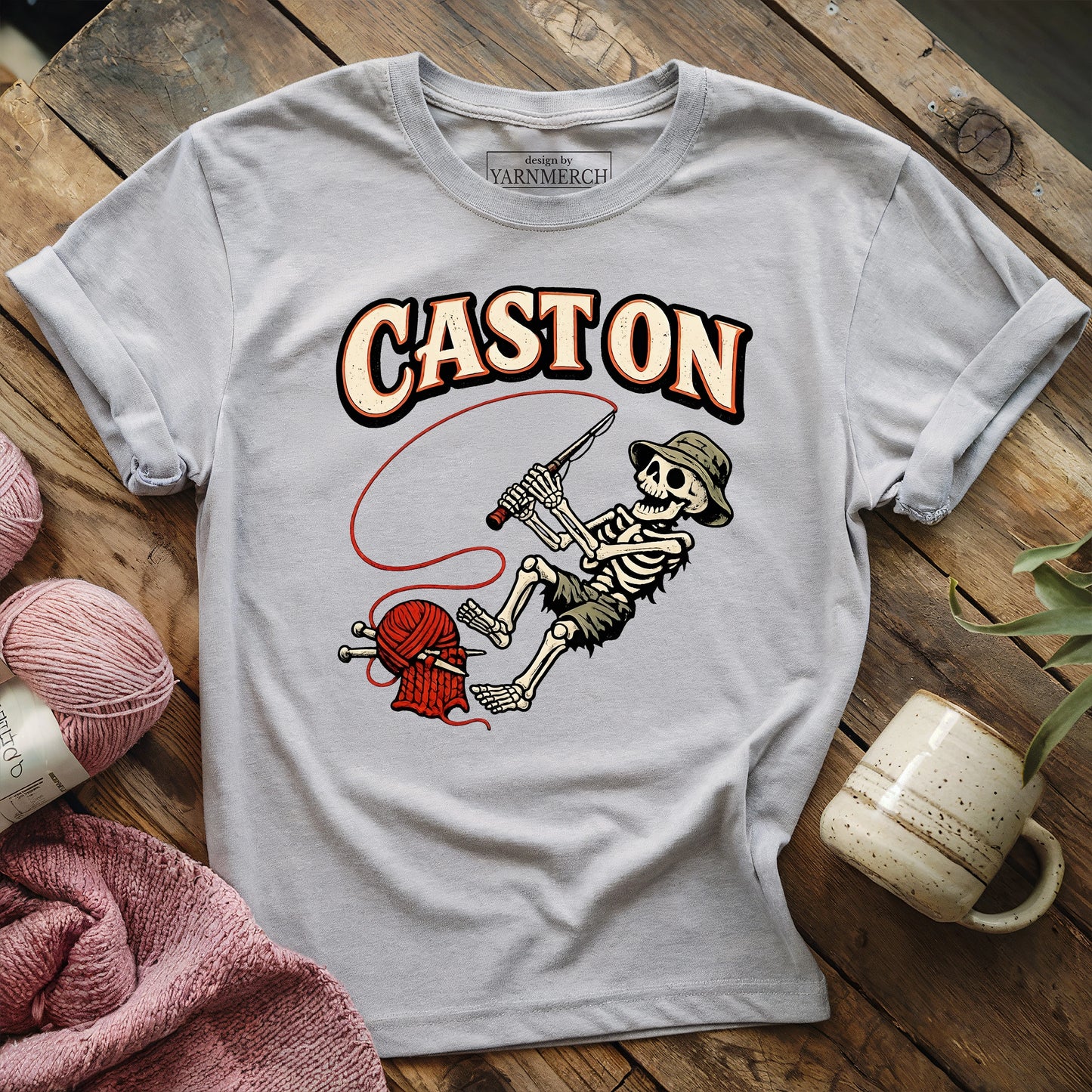 No Rest, Just Cast On T-shirt