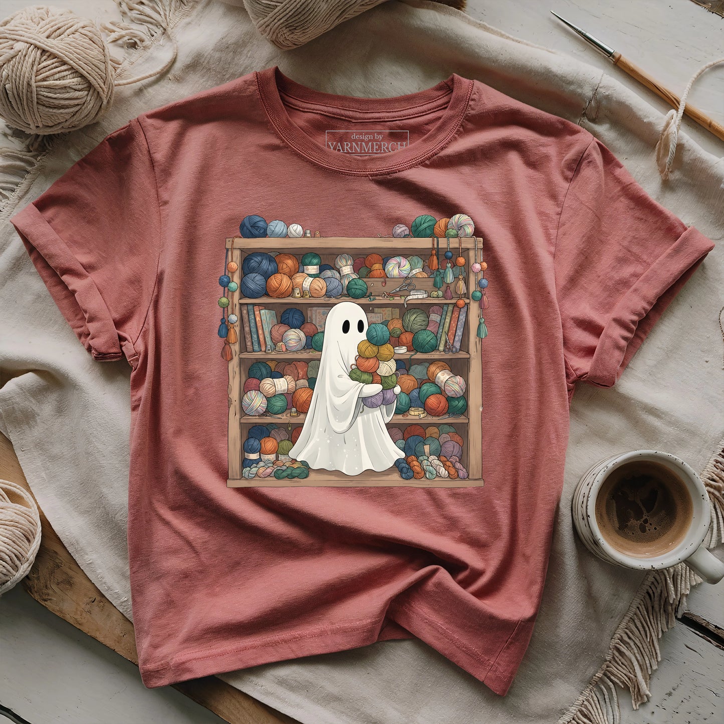 Haunted Yarn Stash T-shirt