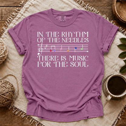 Comfort Colors Rhythm of the Needles T-shirt