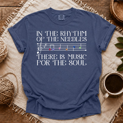 Comfort Colors Rhythm of the Needles T-shirt