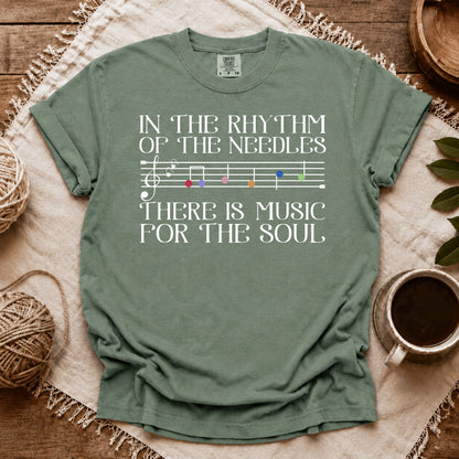 Comfort Colors Rhythm of the Needles T-shirt
