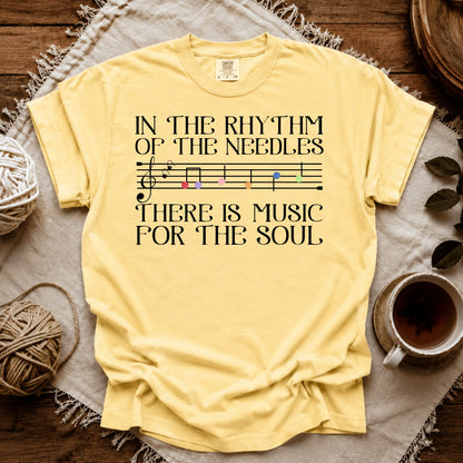 Comfort Colors Rhythm of the Needles T-shirt