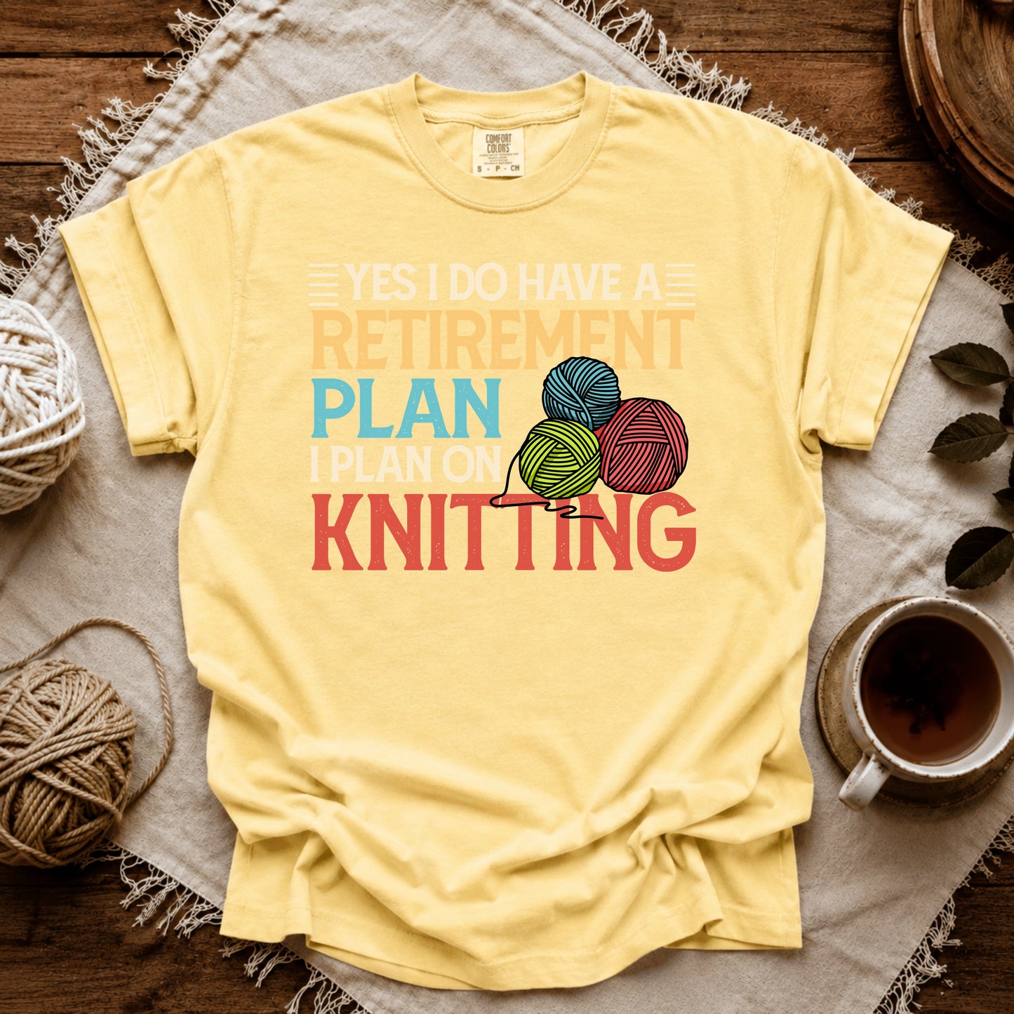 Comfort Colors Retirement Plan T-shirt