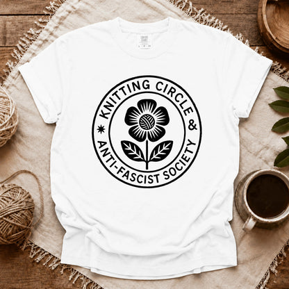 Comfort Colors Knitting Circle T-shirt