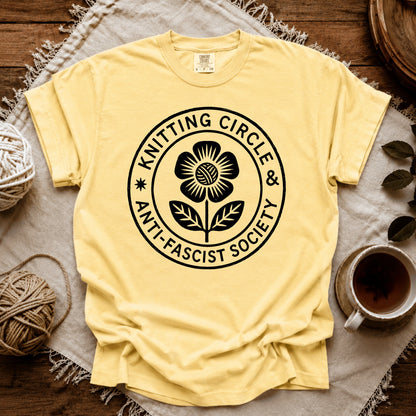 Comfort Colors Knitting Circle T-shirt