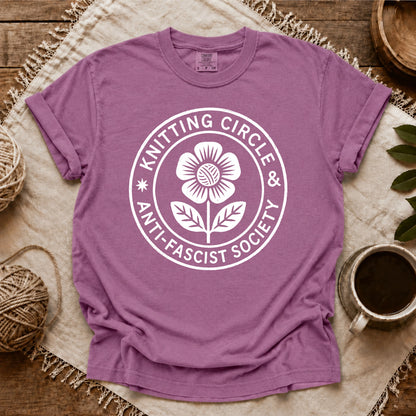 Comfort Colors Knitting Circle T-shirt