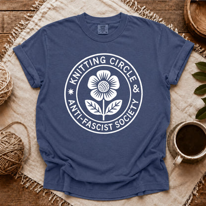 Comfort Colors Knitting Circle T-shirt