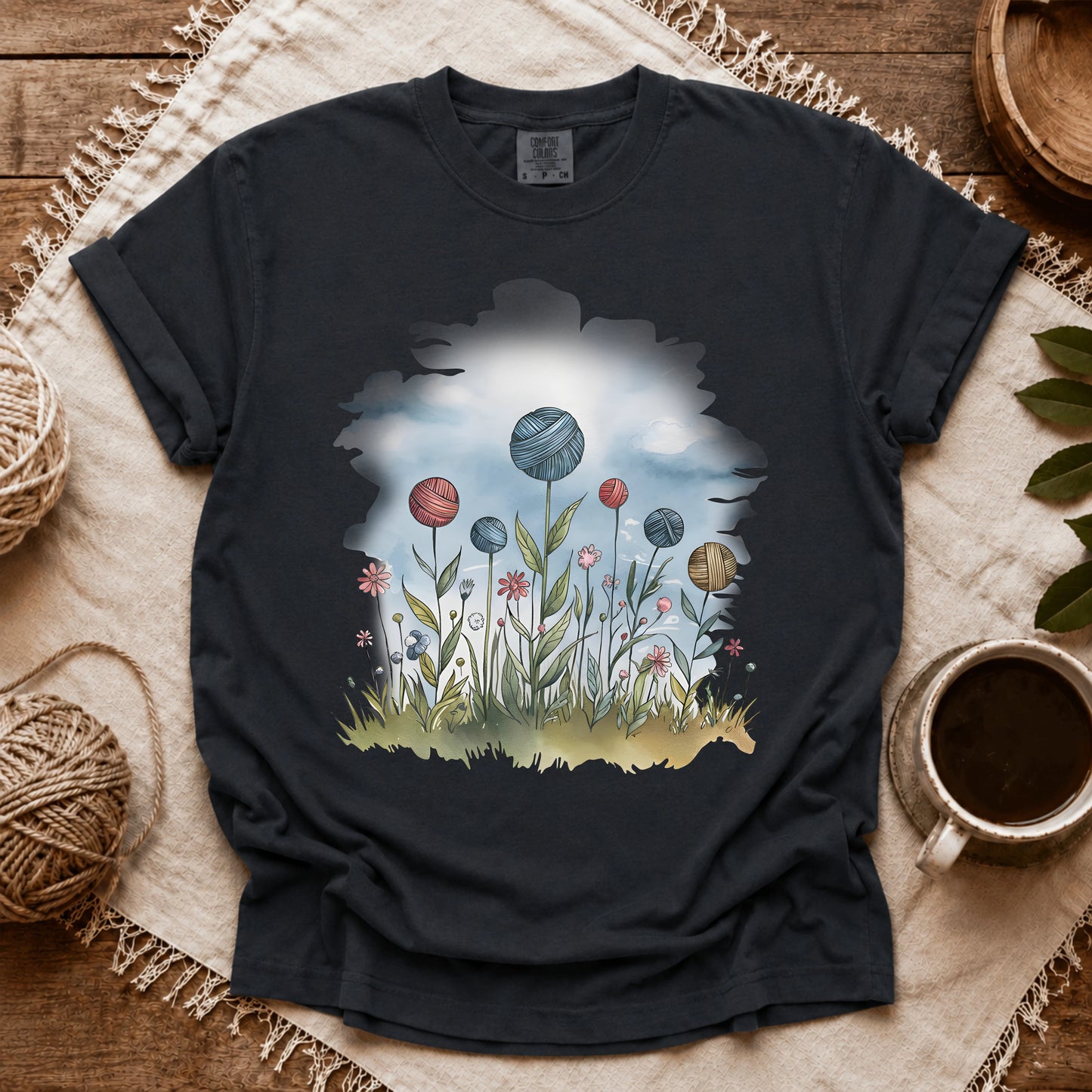 Comfort Colors Yarn Field T-shirt