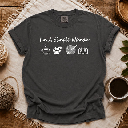 Comfort Colors Simple Crocheter T-shirt