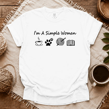Comfort Colors Simple Crocheter T-shirt