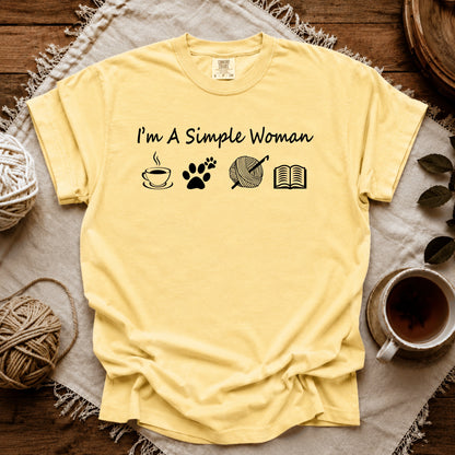 Comfort Colors Simple Crocheter T-shirt