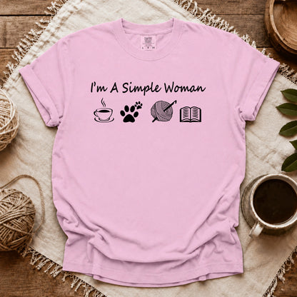 Comfort Colors Simple Crocheter T-shirt