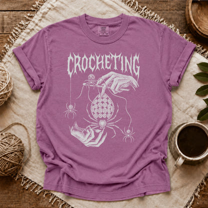 Comfort Colors Gothic Crocheter T-shirt