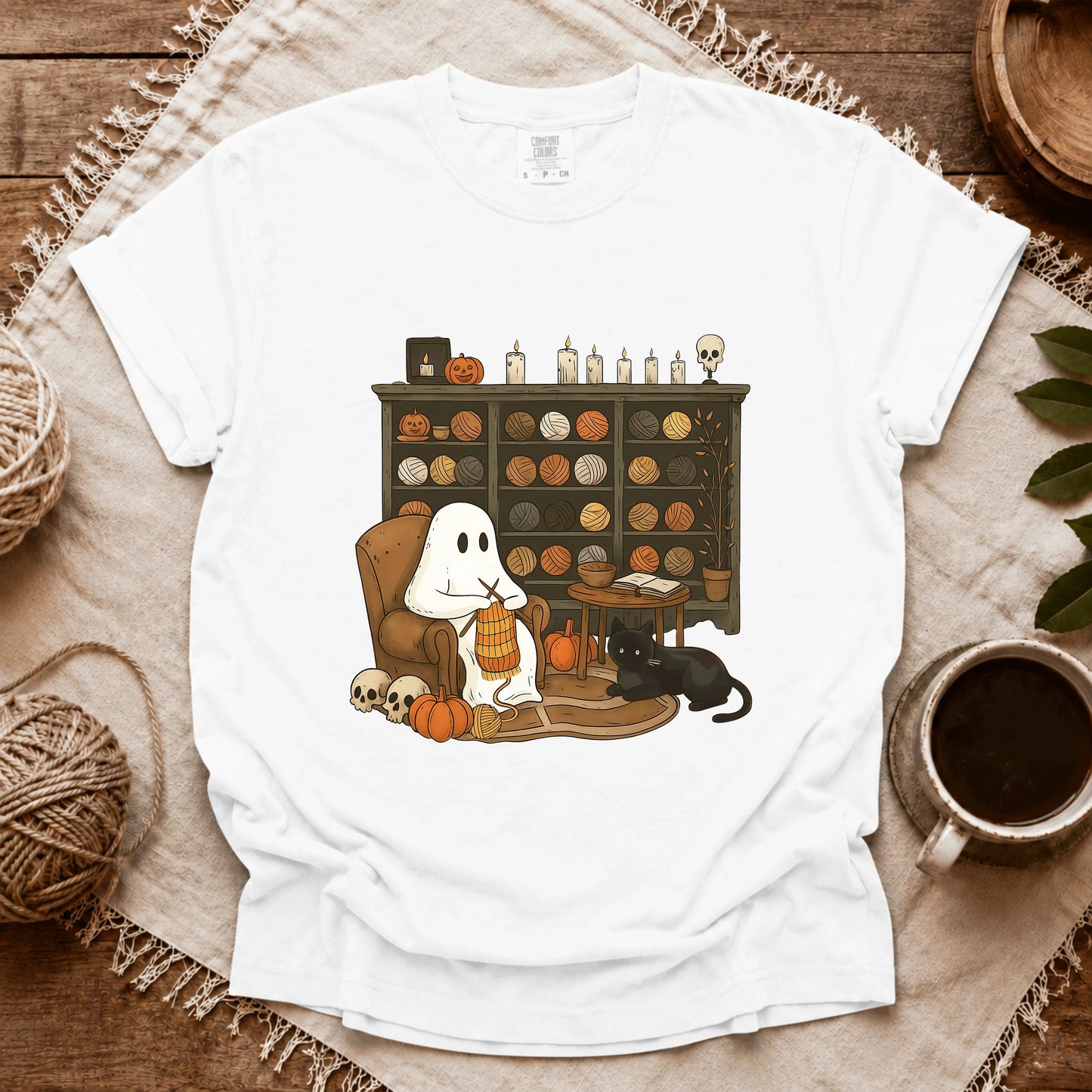 Comfort Colors Boo Yarn T-shirt
