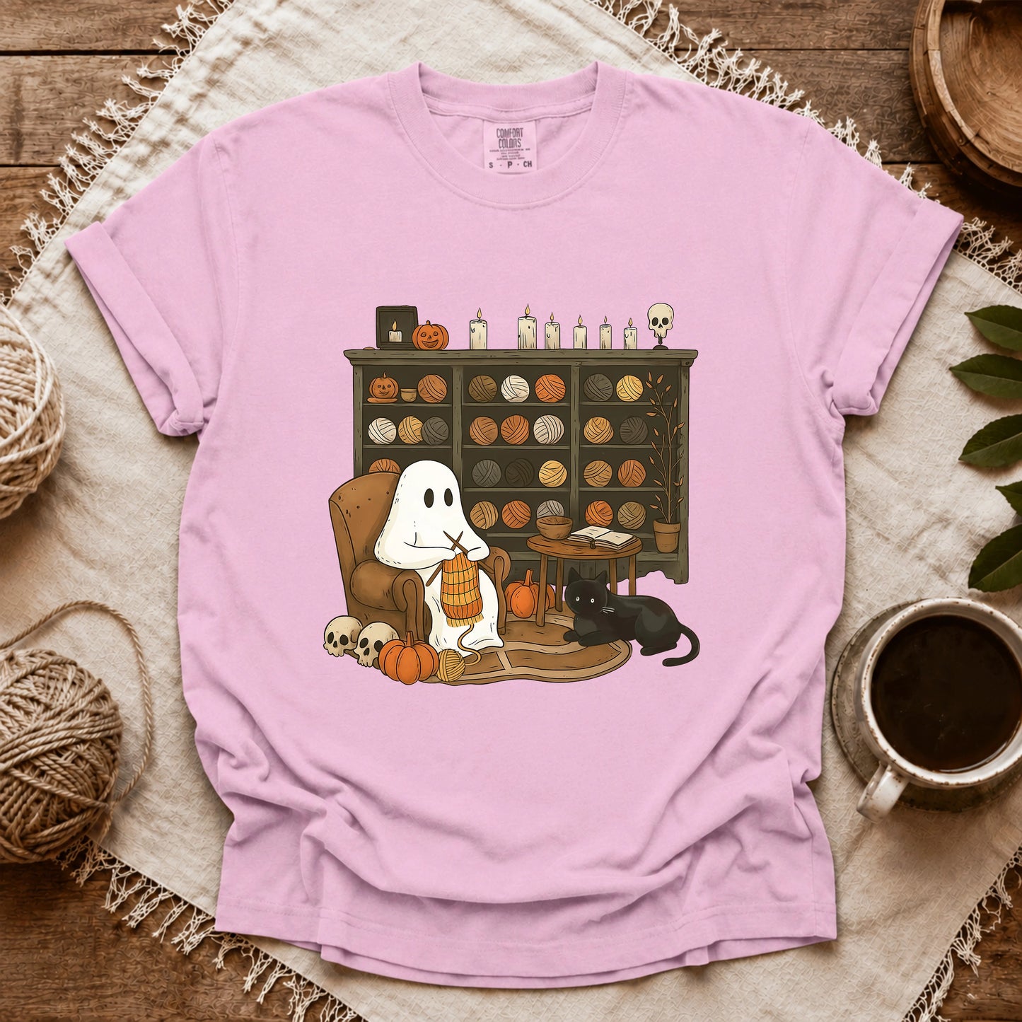 Comfort Colors Boo Yarn T-shirt