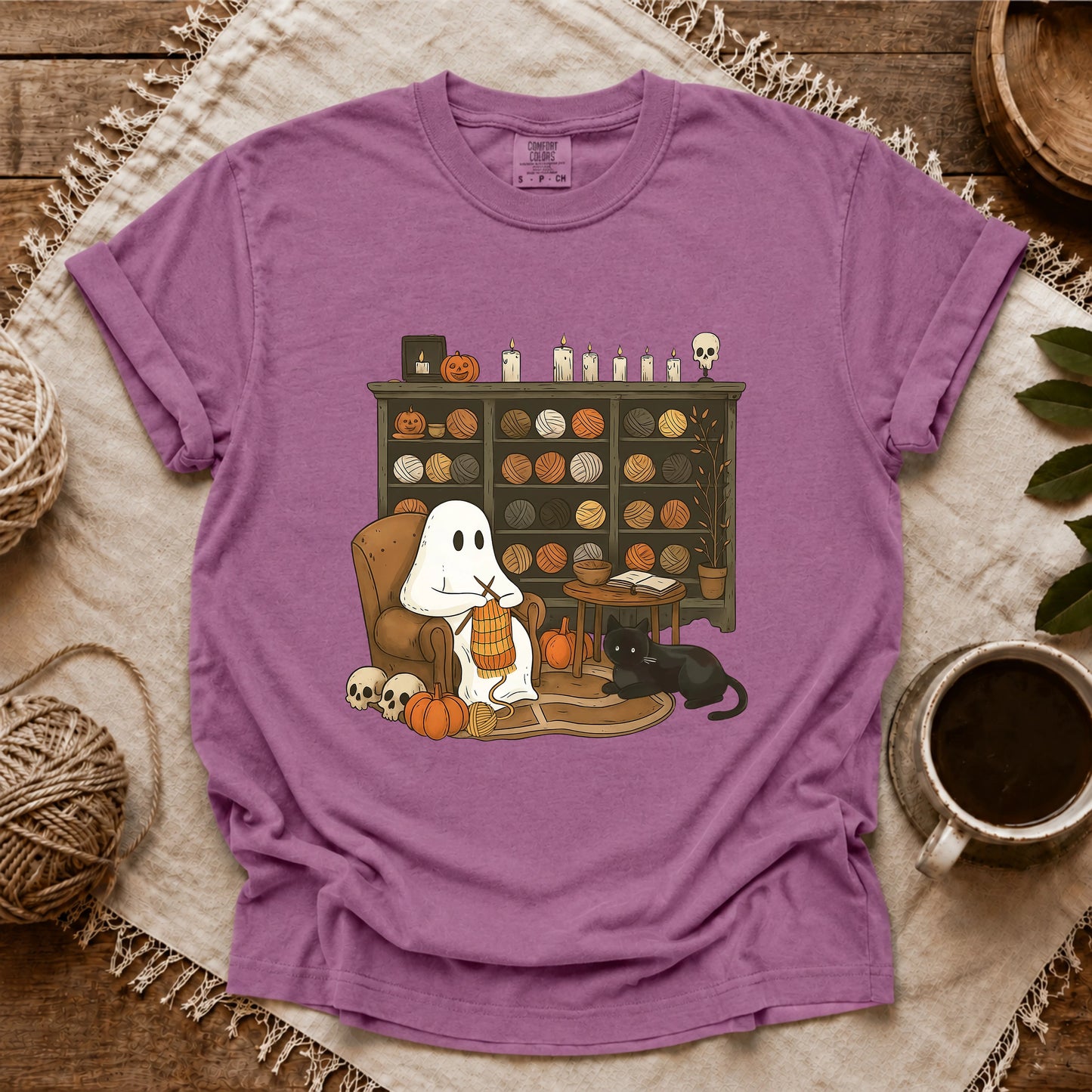 Comfort Colors Boo Yarn T-shirt