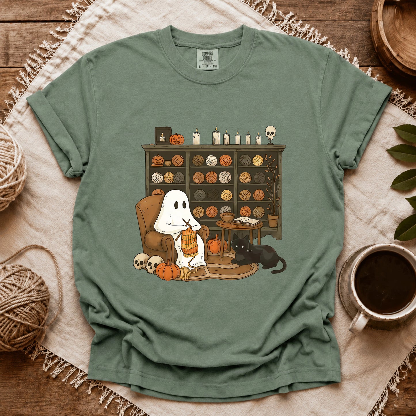 Comfort Colors Boo Yarn T-shirt