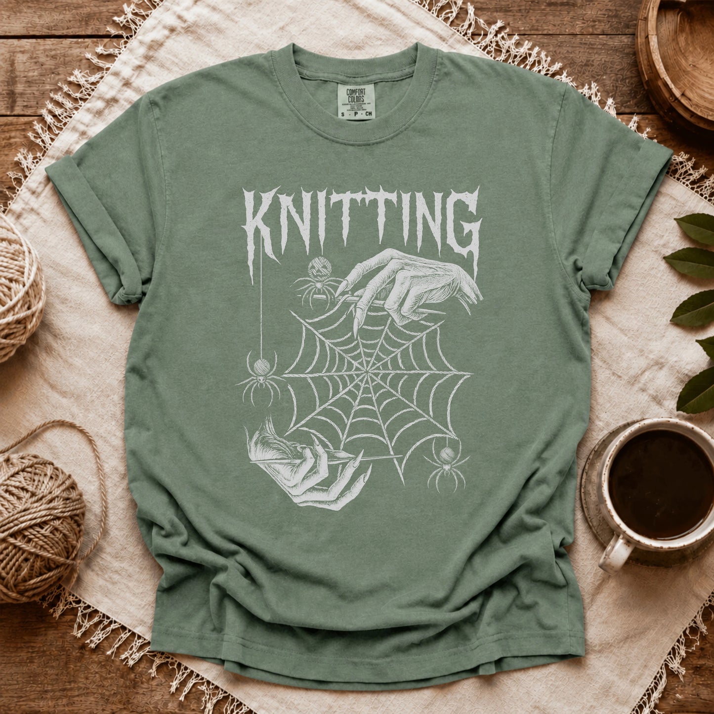 Comfort Colors Gothic Knitter T-shirt