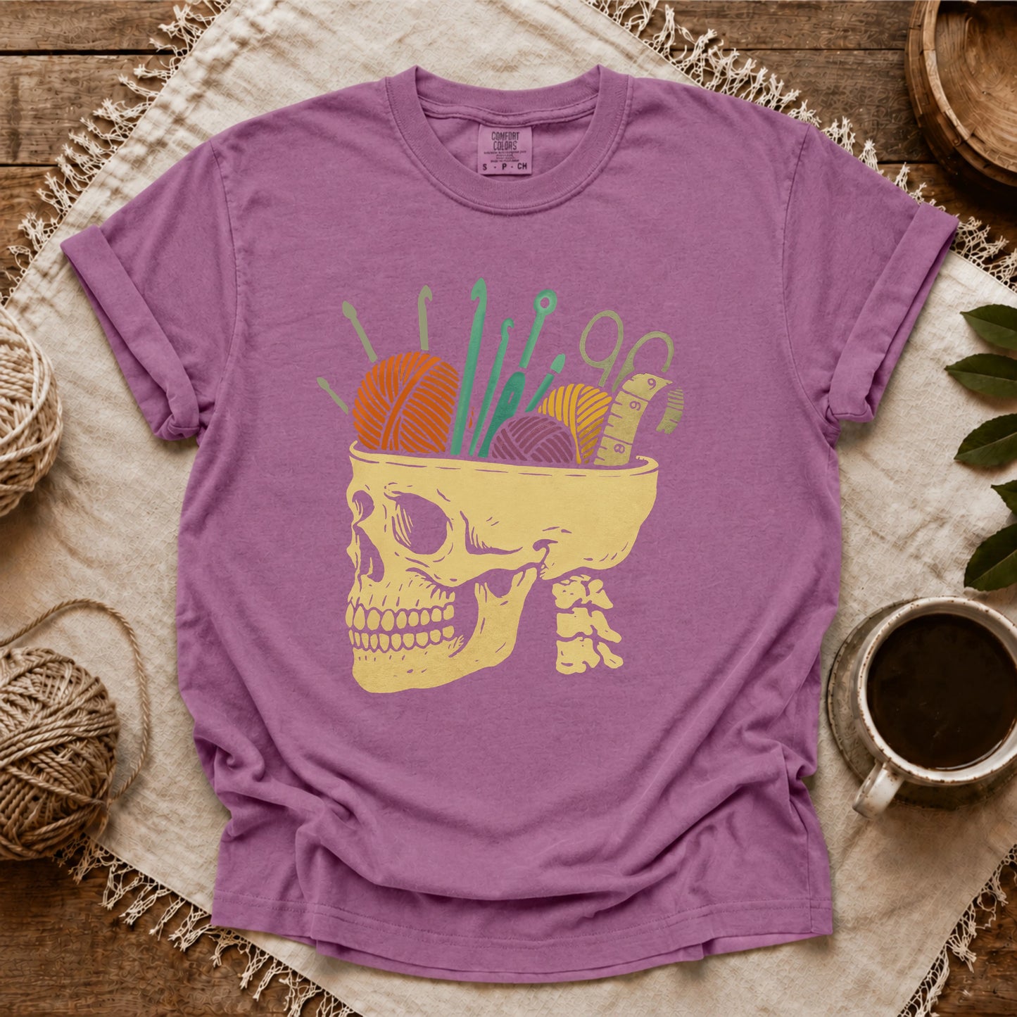 Comfort Colors Murder Yarn T-shirt