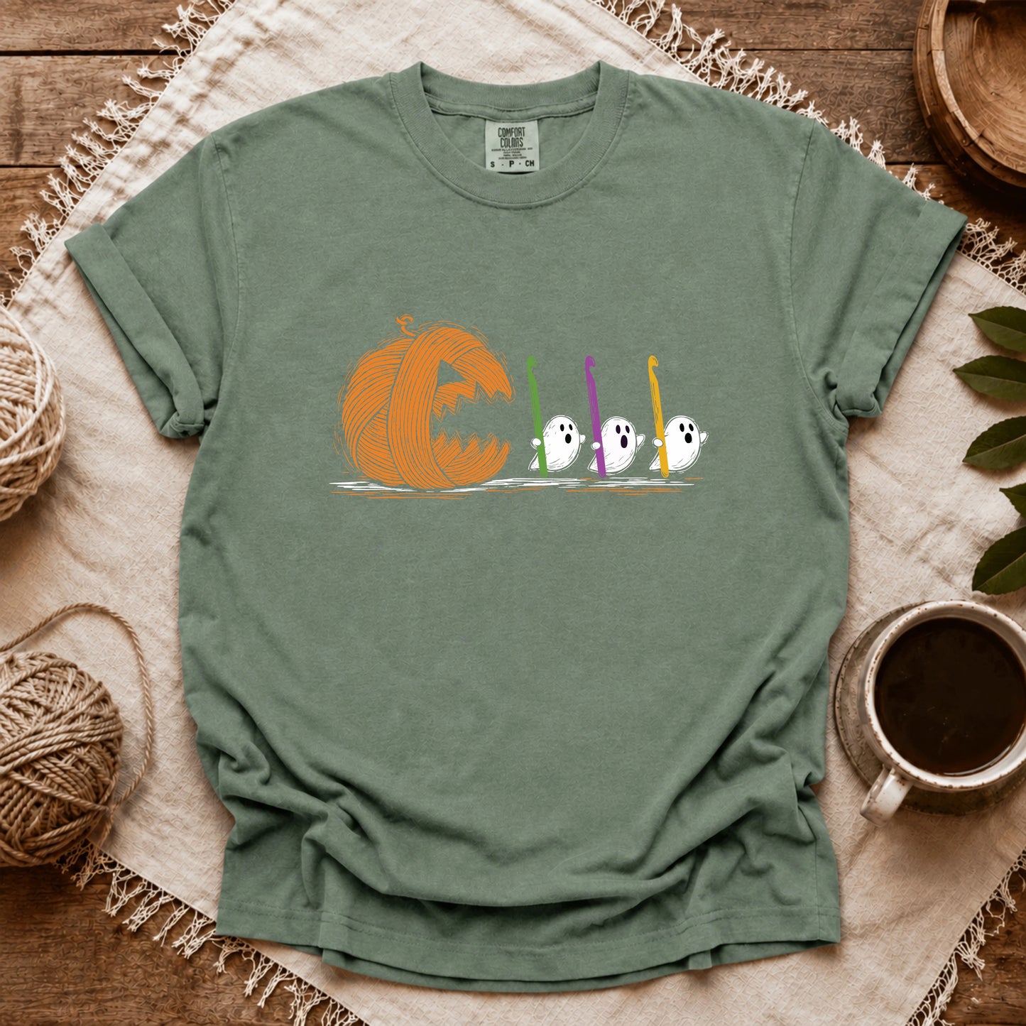 Comfort Colors Spooky Yarn Muncher T-shirt
