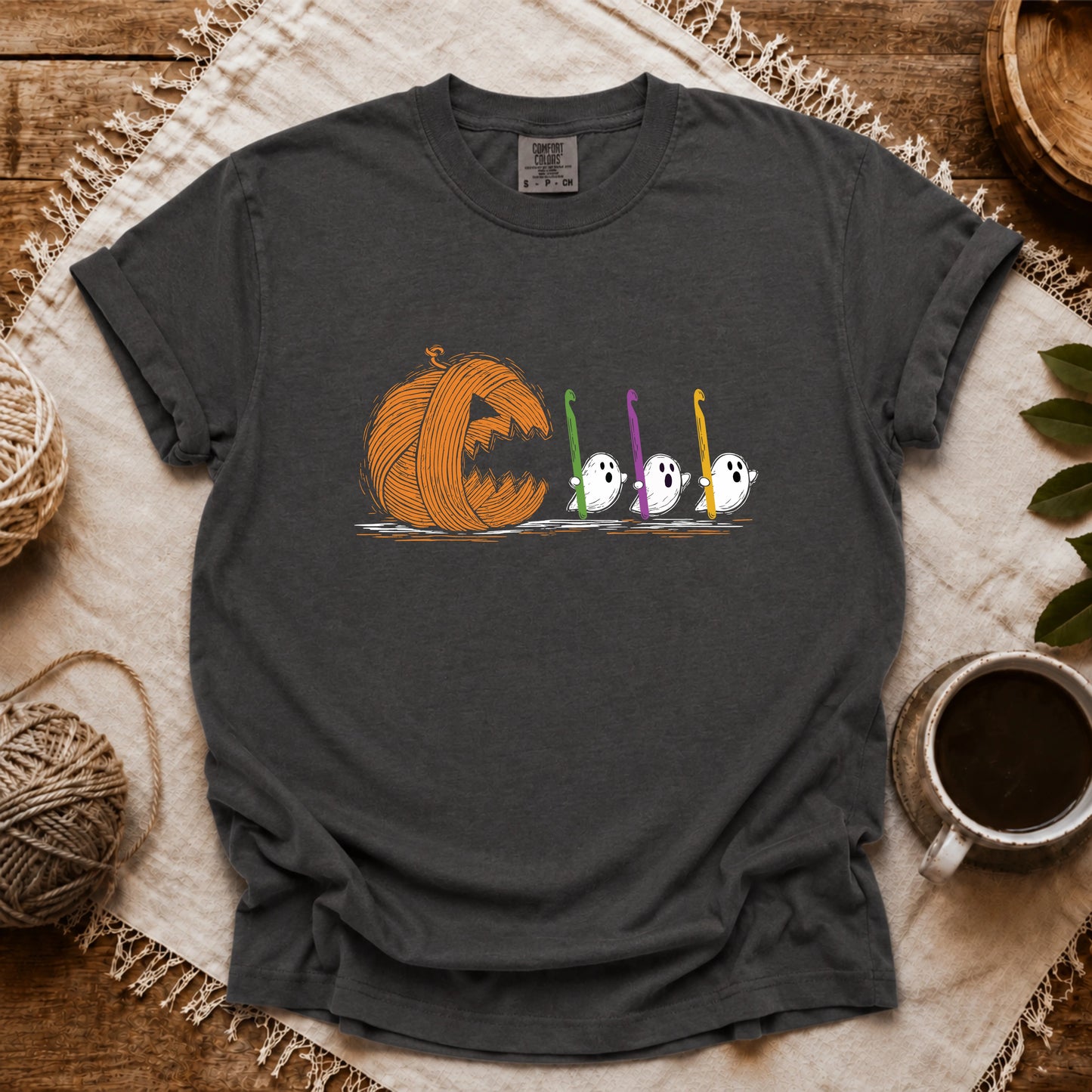 Comfort Colors Spooky Yarn Muncher T-shirt