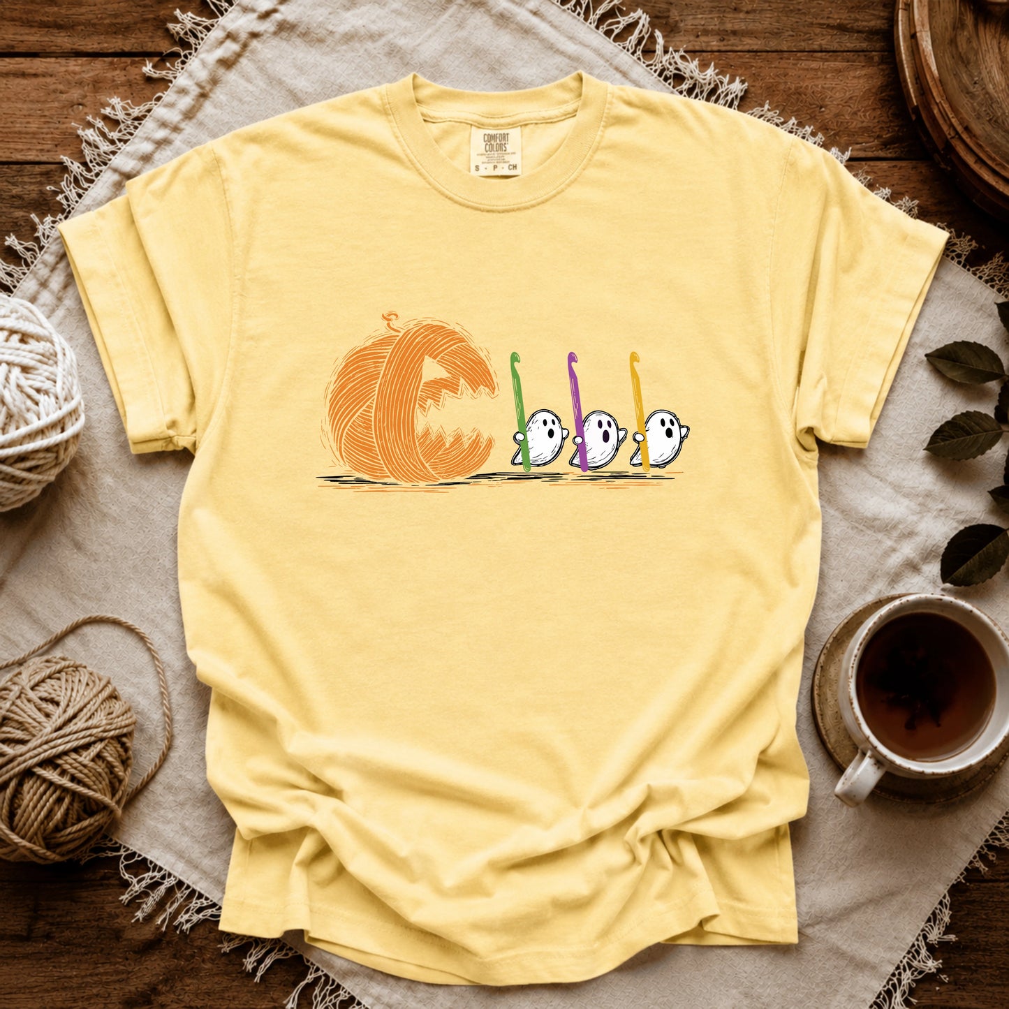 Comfort Colors Spooky Yarn Muncher T-shirt