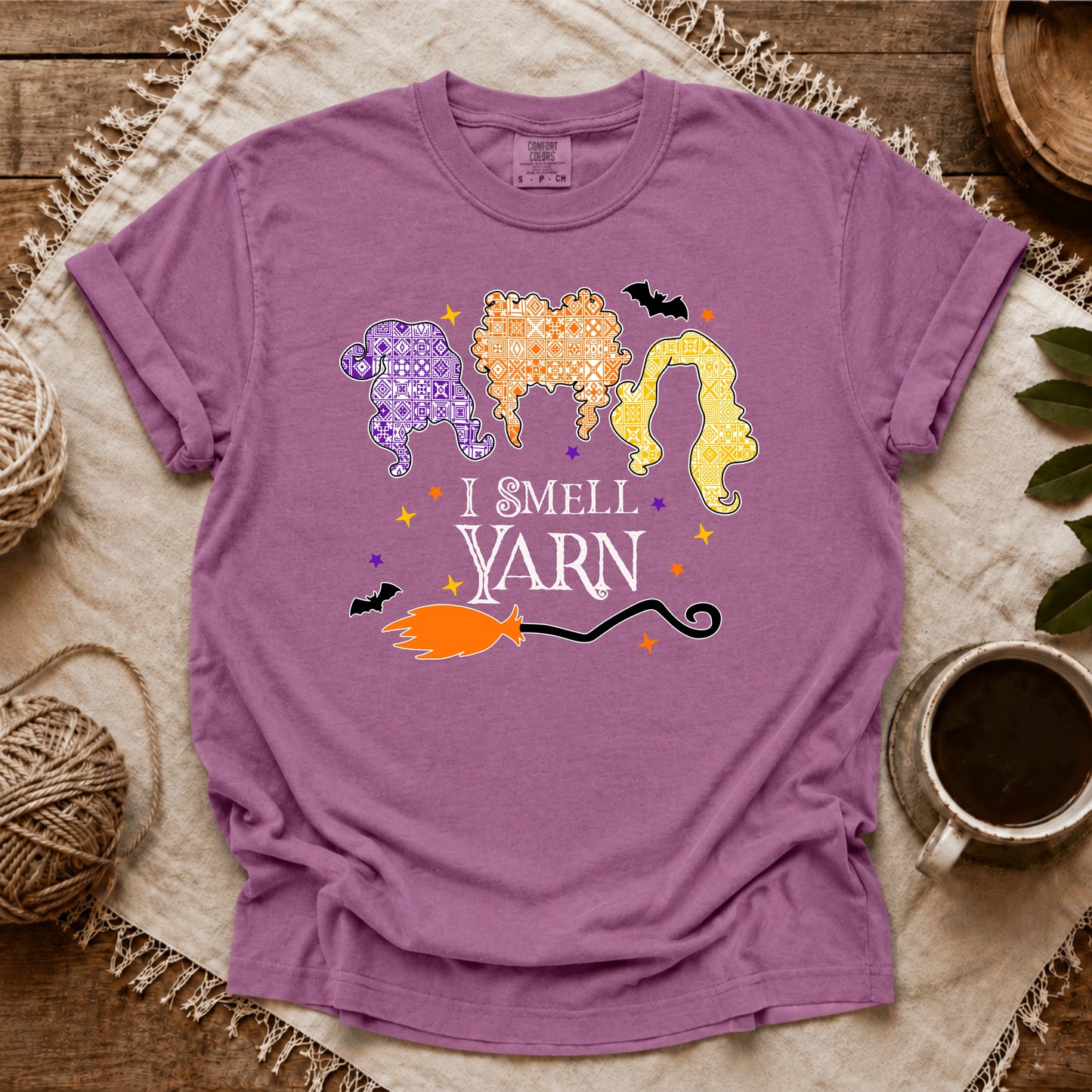 Comfort Colors I Smell Yarn T-shirt