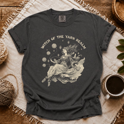Comfort Colors Witch Of The Yarn Realm T-shirt