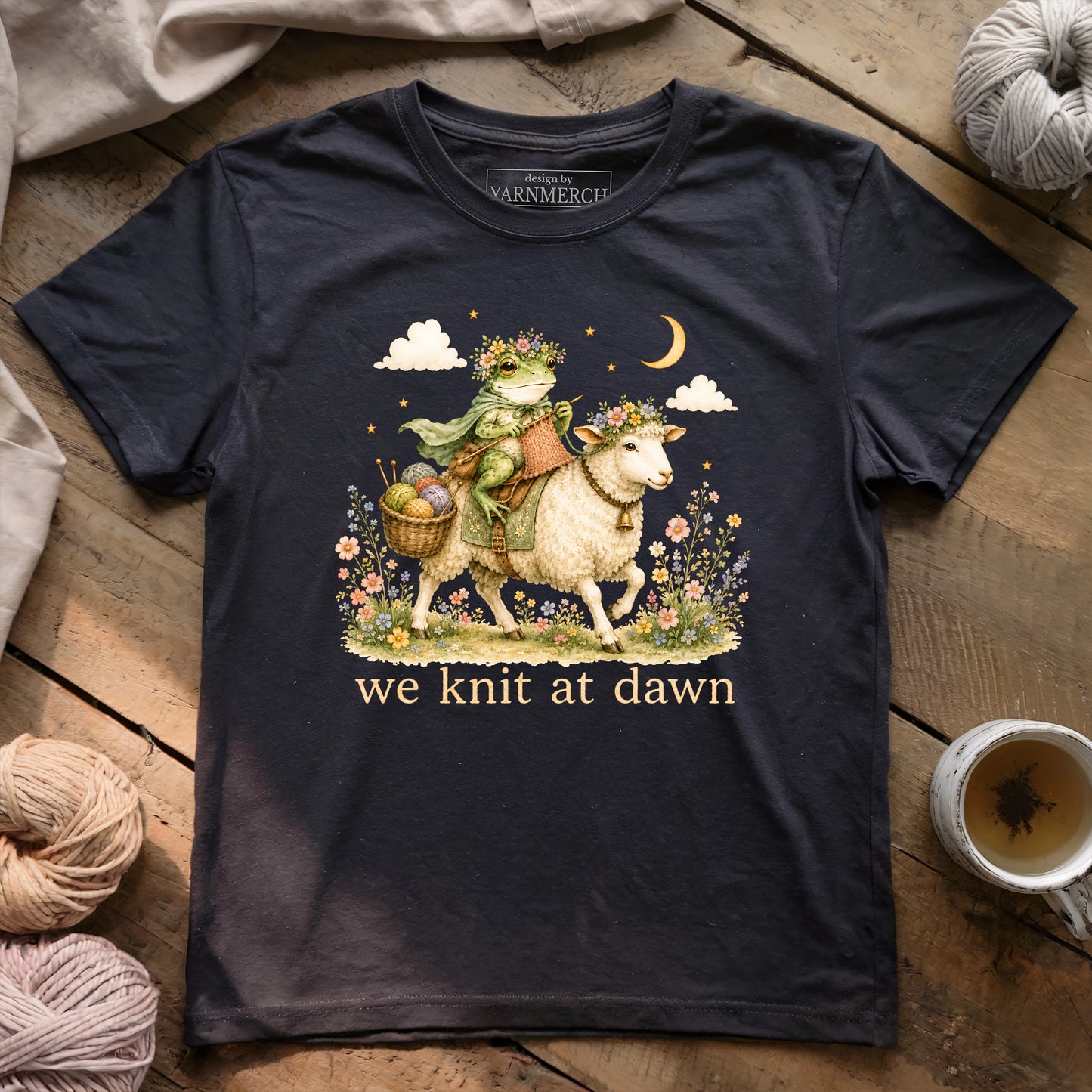 We Knit At Dawn T-shirt