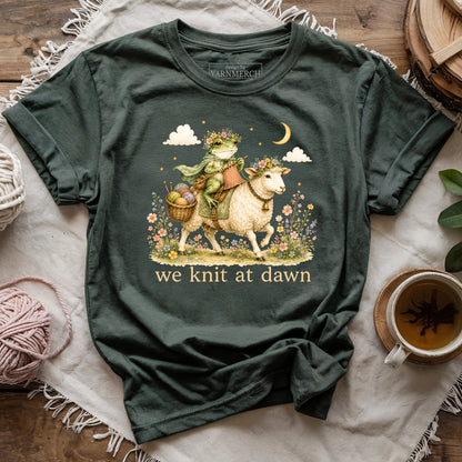 We Knit At Dawn T-shirt