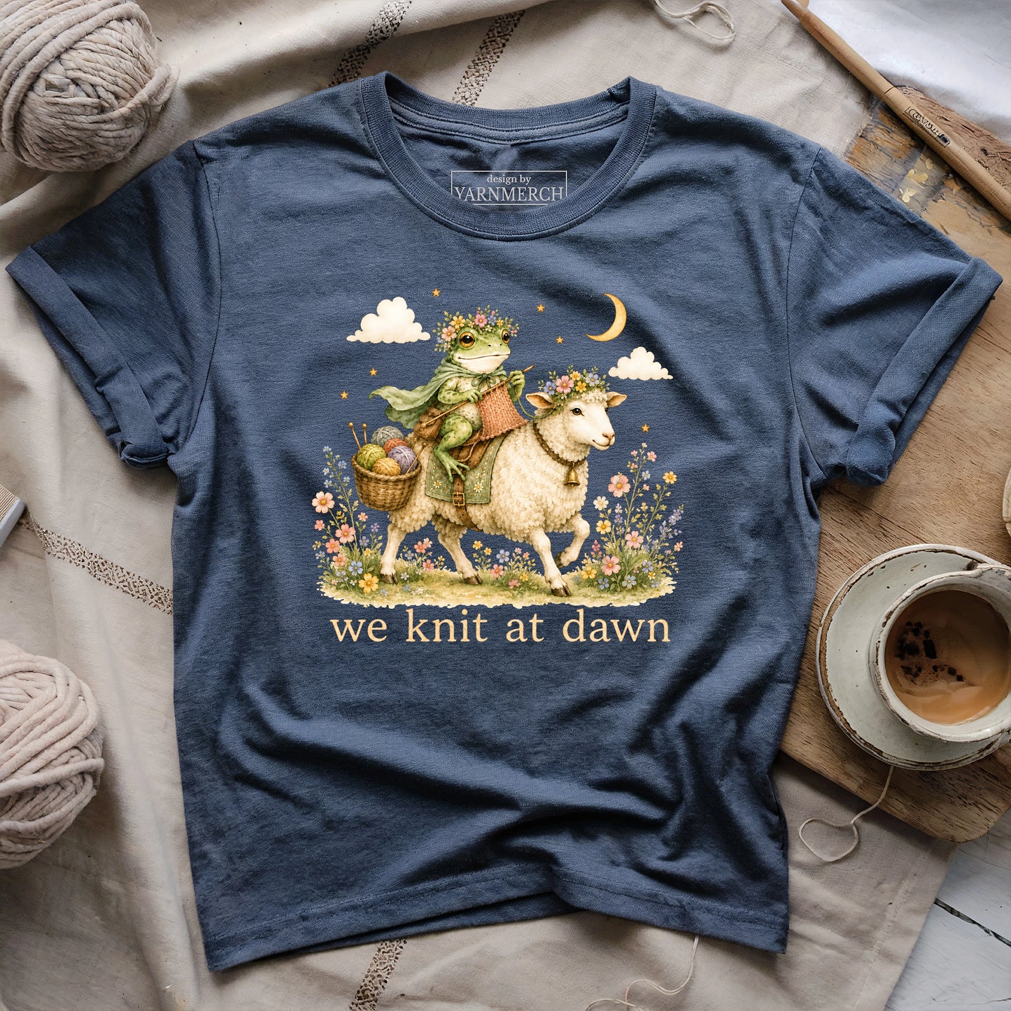 We Knit At Dawn T-shirt