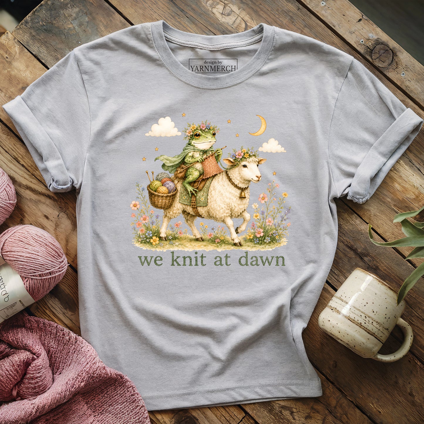 We Knit At Dawn T-shirt