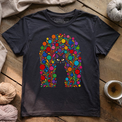Whiskers in the Yarn Garden T-shirt