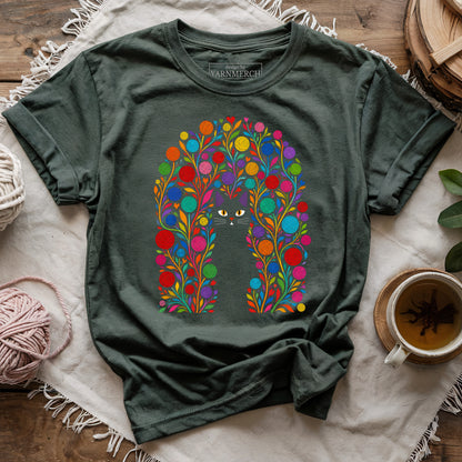 Whiskers in the Yarn Garden T-shirt