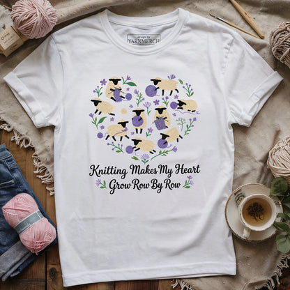Heartfelt Knitting T-shirt