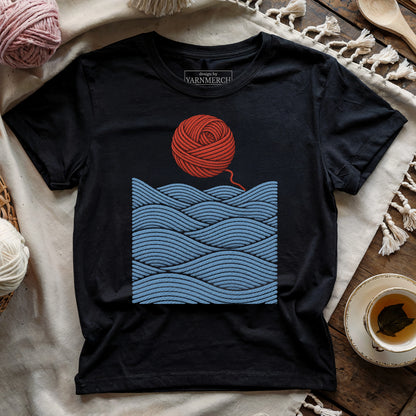 Yarnset by the Sea T-shirt